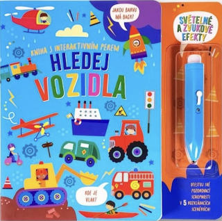 Kniha s interaktivním perem Hledej vozidla - 