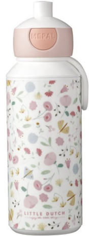 Lahev pro děti Campus 400 ml Little Dutch Flowers & Butterflies - 