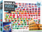 Kniha a puzzle Vlajky celého sveta - 